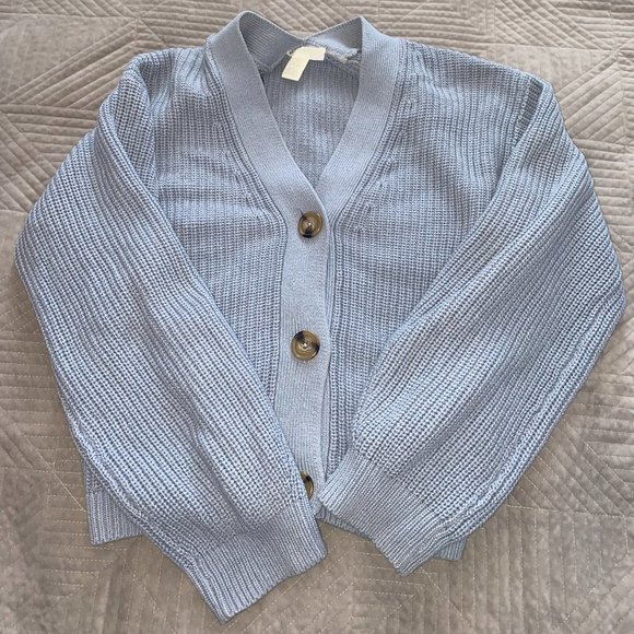 H&M Blue Cardigan - Picture 1 of 1